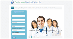 Desktop Screenshot of caribbeanmedicalschools.com