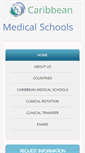 Mobile Screenshot of caribbeanmedicalschools.com